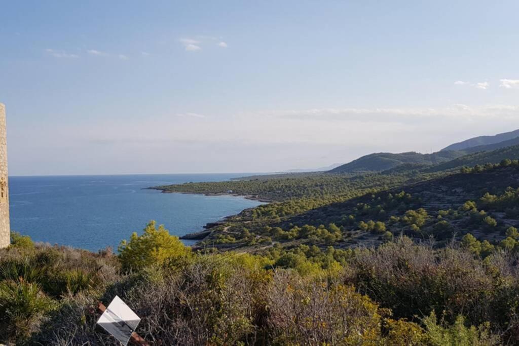 Neu Renoviertes Strandappartment Mit Meerblick Alcossebre Esterno foto