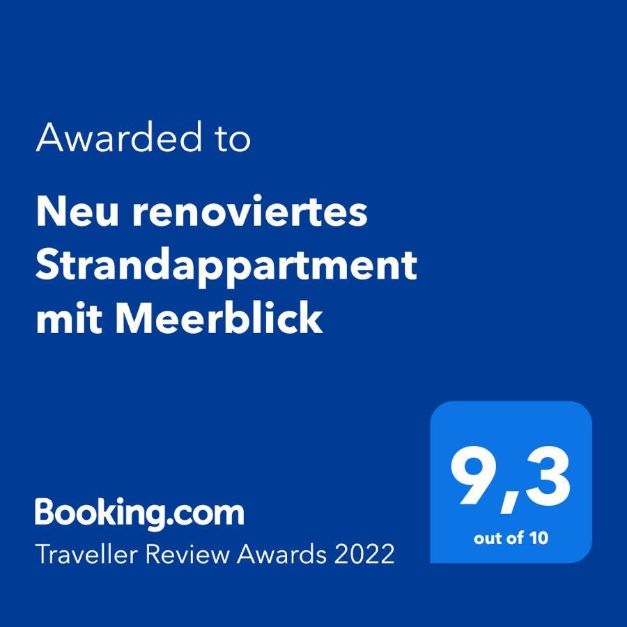 Neu Renoviertes Strandappartment Mit Meerblick Alcossebre Esterno foto